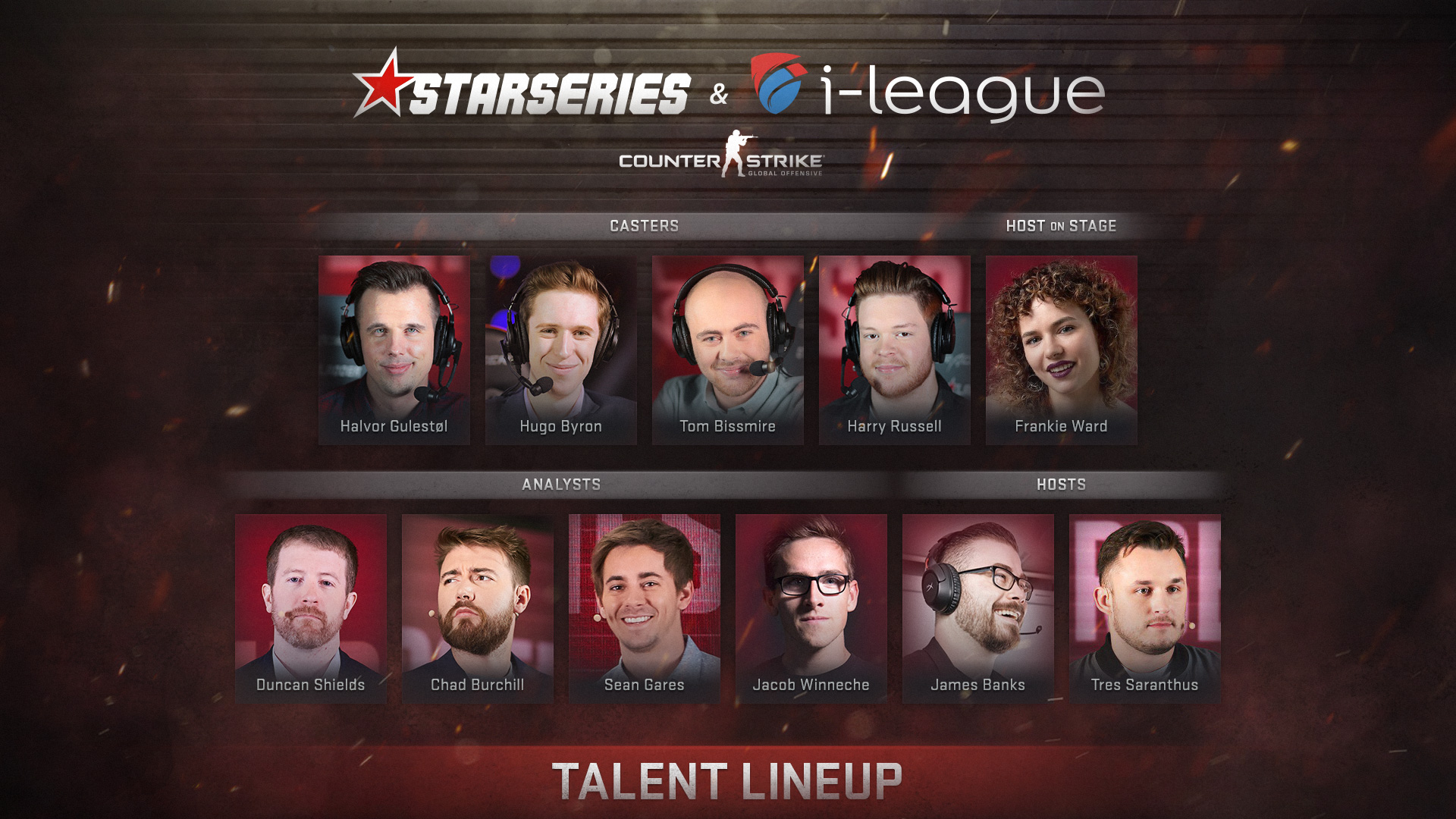 Starseries I League Cs Go Season 6 Talent Lineup Starseries I
