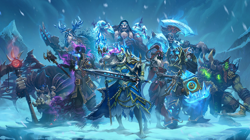 Новое дополнение Hearthstone - “Рыцари ледяного трона”