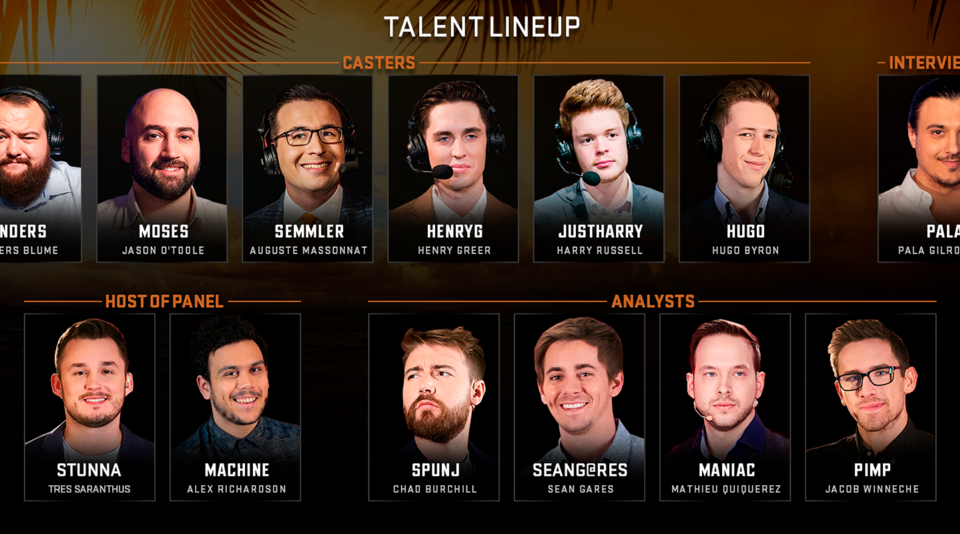 StarSeries iLeague CSGO S8 Talent Lineup Starladder