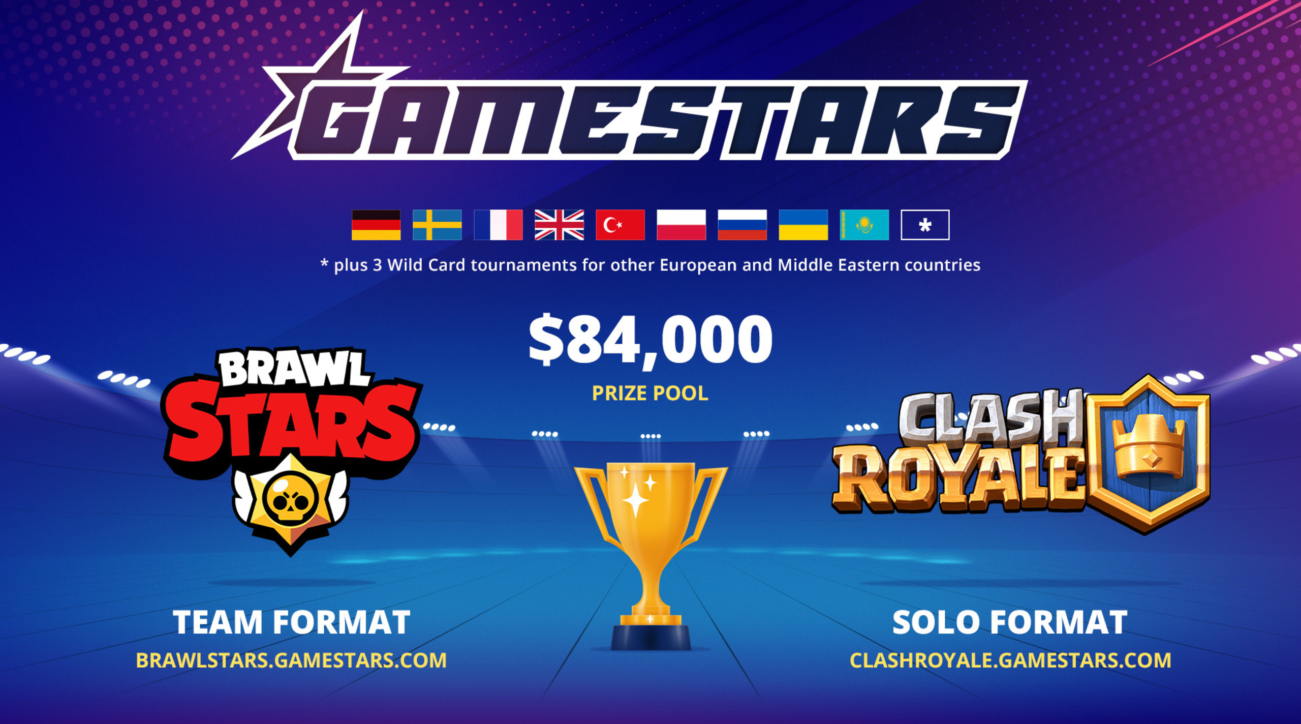 Starladder To Launch The First Season Of Gamestars League For The Brawl Stars And Clash Royale Players Starladder - brawl stars netherlands release