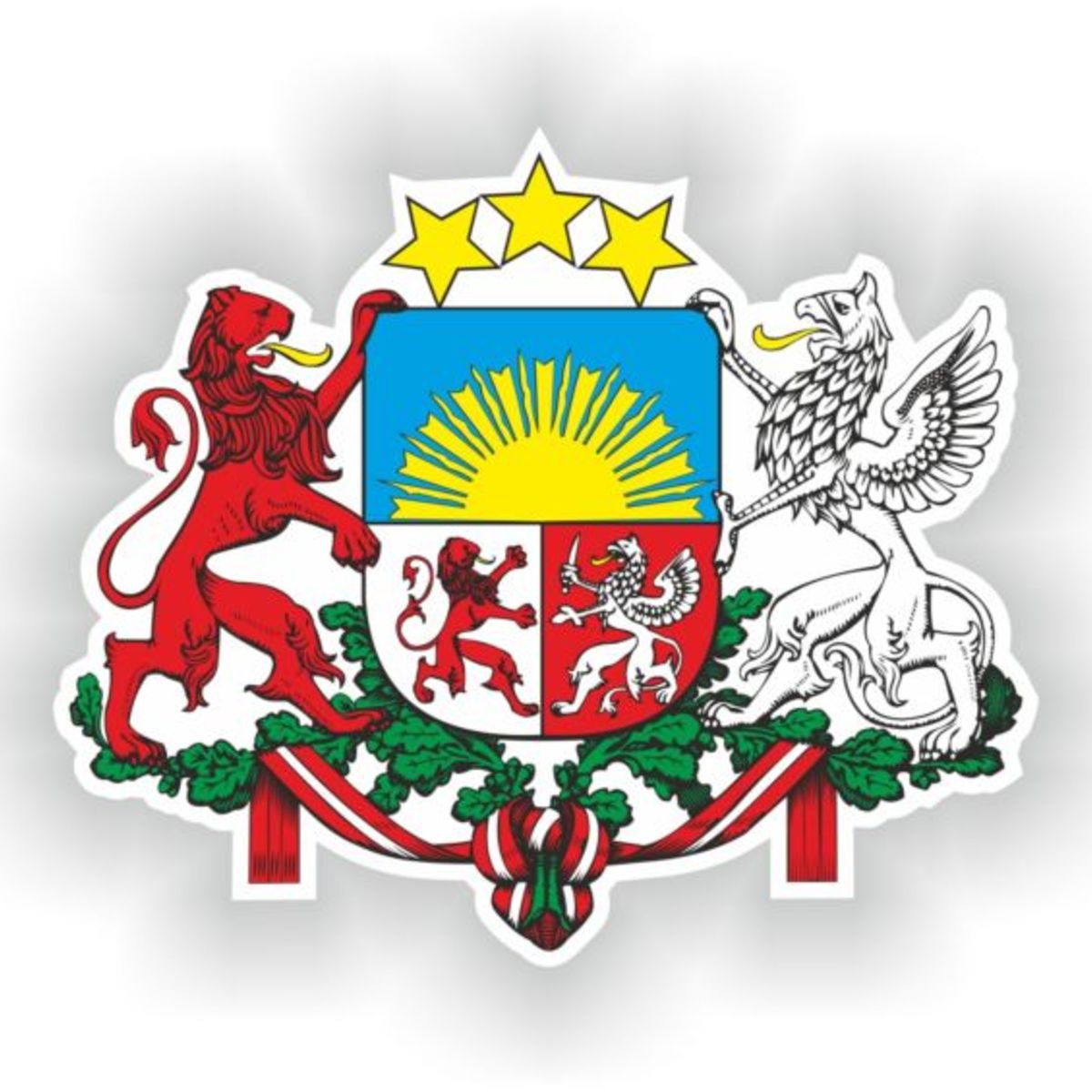 герб латвии