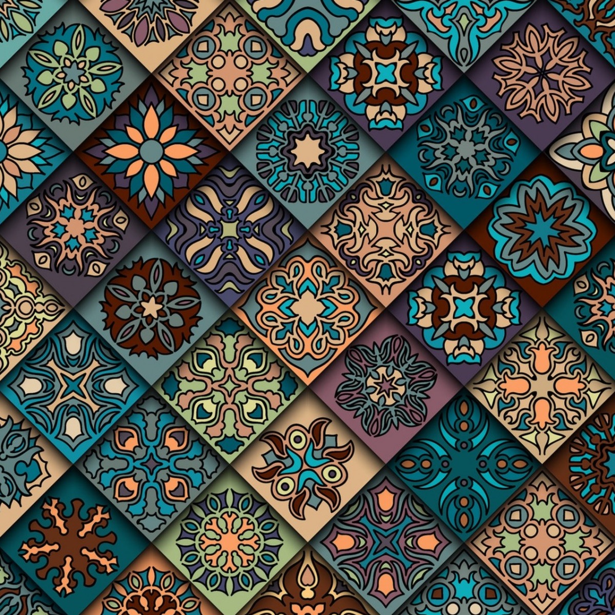 Марокканский узор текстура
